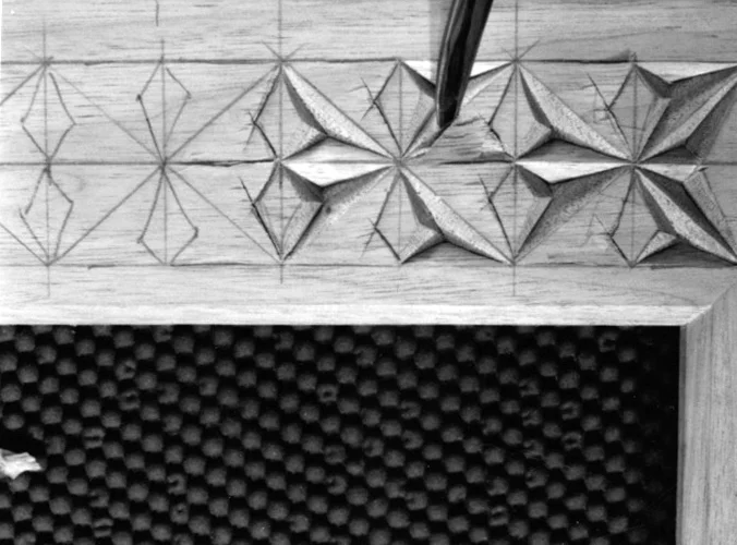 Wall Cross in Butternut