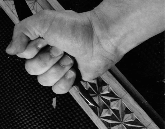 Basswood Floral Frame