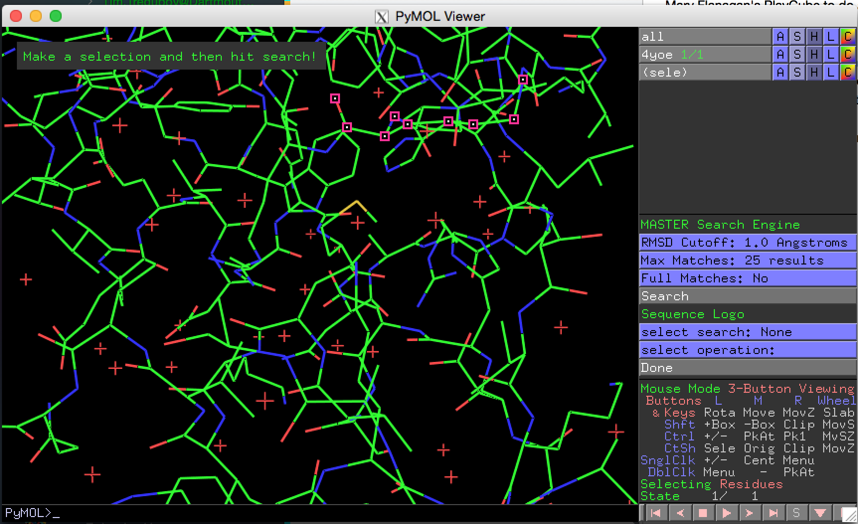 PyMol Interface